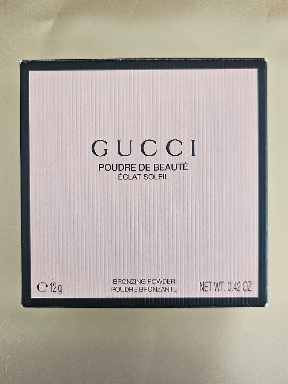NWT GUCCI Poudre De Beauté Éclat Soleil Bronzing Powder - Shade 03